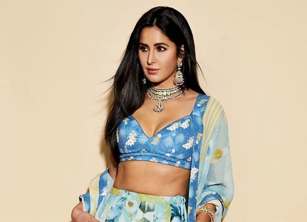 Katrina Kaif’s blue floral lehenga by Anita Dongre is the perfect winter-wedding look!