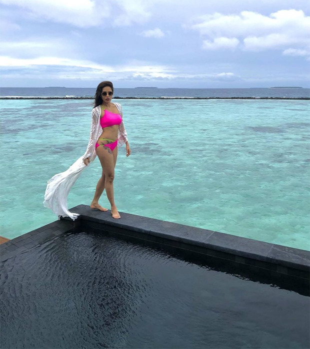 PICTURES: Nushrratt Bharuccha’s sultry hot-pink bikini avatar raises the mercury level high!