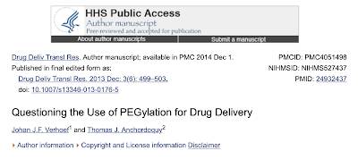 Polyethylene Glycol COVID-19 Vaccine