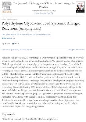 Polyethylene Glycol COVID-19 Vaccine