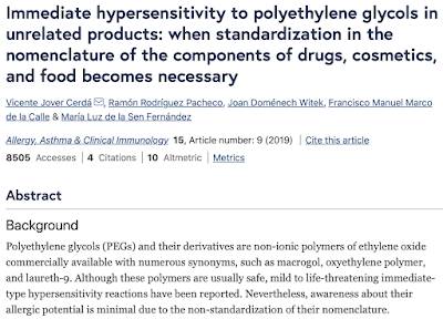 Polyethylene Glycol COVID-19 Vaccine