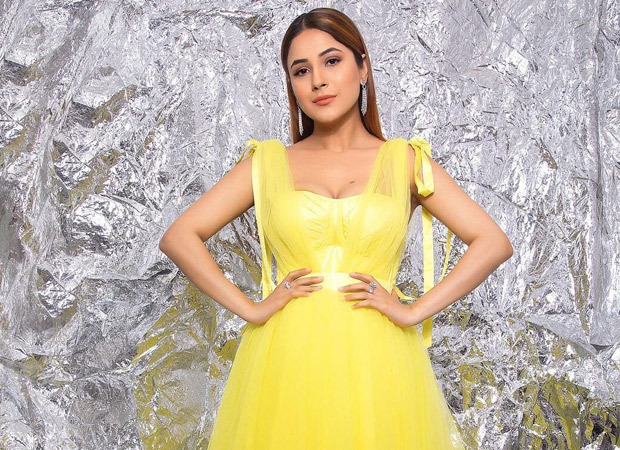 Shehnaaz Gill looks like a ray of sunshine as she shoots for her appearance on Bigg Boss 14