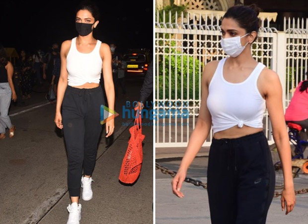 Deepika Padukone shows you how to opt for comfort style by pairing plain white t-shirt in three different ways 