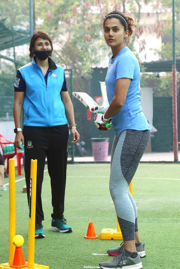 After wrapping Rashmi Rocket, Taapsee Pannu begins cricket training for Mithali Raj biopic Shabaash Mithu