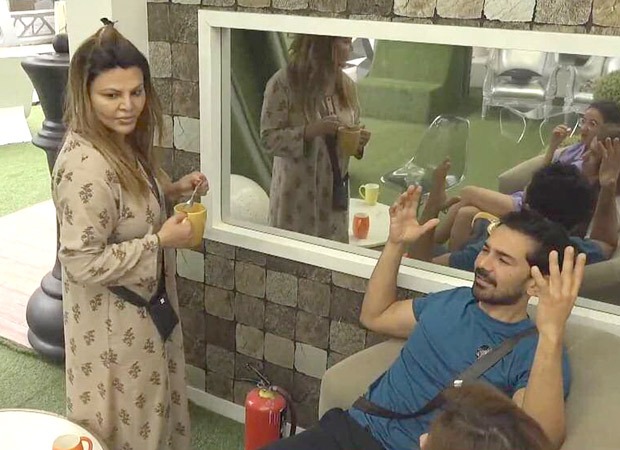 Bigg Boss 14 Promo Rakhi Sawant asks Abhinav Shukla to help her wear a saree