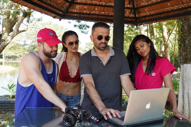 behind-the-scenes pictures of the kingfisher calendar with atul kasbekar is the perfect combination of sexy and glamourous!