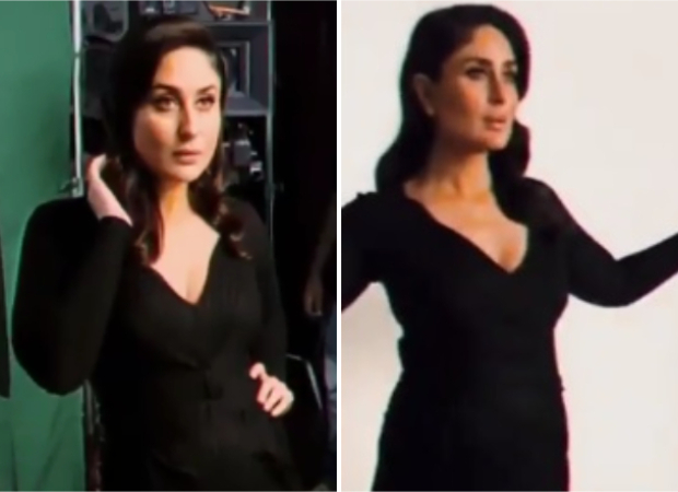 Pregnant Kareena Kapoor Khan is all about the glam in a black gown 