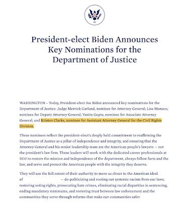 Kristen Clarke Department Justice America's Racial Issues