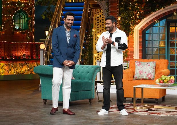 The Kapil Sharma Show: When Ajay Devgn scolded Abhishek Bachchan for blaming Amitabh Bachchan for exposing him to COVID-19