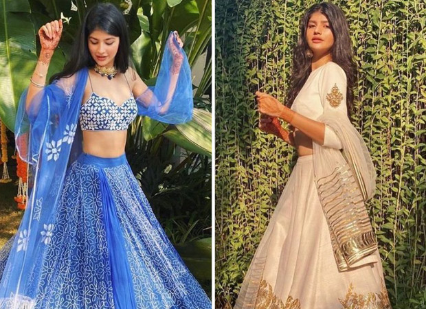 Varun Dhawan’s niece Anjini Dhawan stuns in gorgeous traditional ensembles for the wedding festivities 