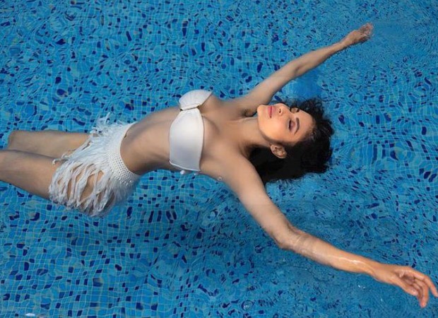 Mouni Roy is a vision in white in latest photoshoot in the pool