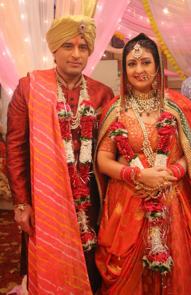 Juhi Parmar and Shakti Anand enact a scene inspired by Rishi Kapoor’s Karz climax in Hamariwali Good News