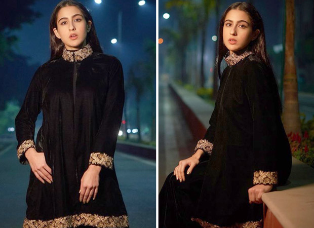 Sara Ali Khan exudes elegance in black velvet set