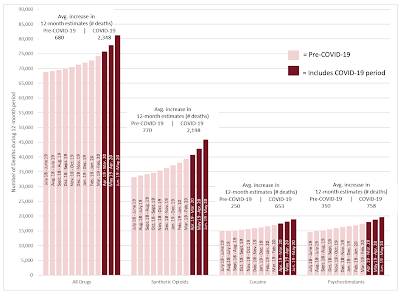 COVID-19 Opioid Overdose Deaths United States