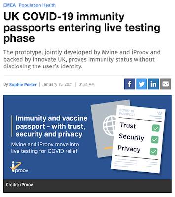 Vaccine Passports COVID-19 Saga