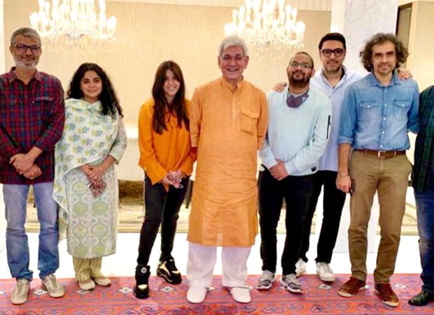 Ekta Kapoor, Dinesh Vijan, Imtiaz Ali, Nitesh Tiwari and others meet Governor of Jammu & Kashmir to discuss reviving film shoots in the state