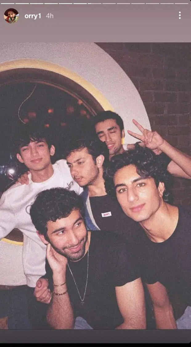  Ibrahim Ali Khan, Sohail Khan's son Nirvan Khan party with friends 