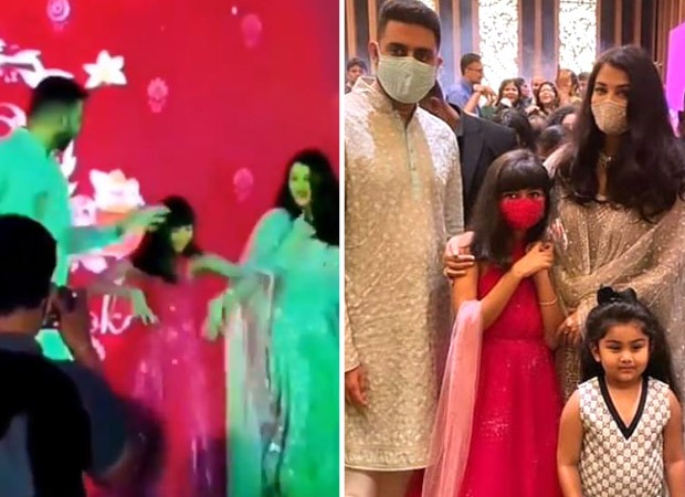 Watch: Aaradhya Bachchan nails the signature step of 'Desi Girl' as she dances with Aishwarya Rai and Abhishek Bachchan