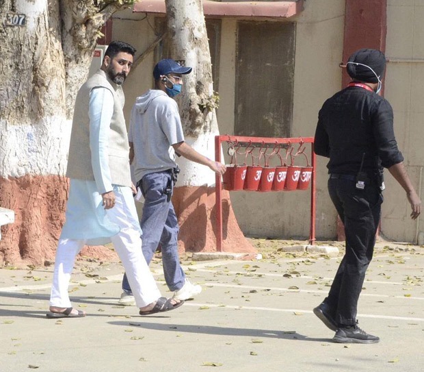 LEAKED PICTURES: Abhishek Bachchan begins shooting in Agra Central Jail for Dasvi 