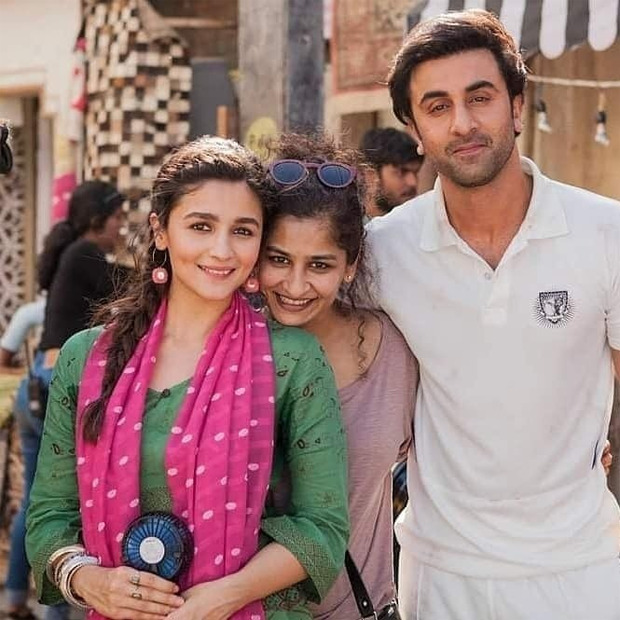 alia bhatt and ranbir kapoor’s pictures from the sets of an ad shoot with gauri shinde go viral