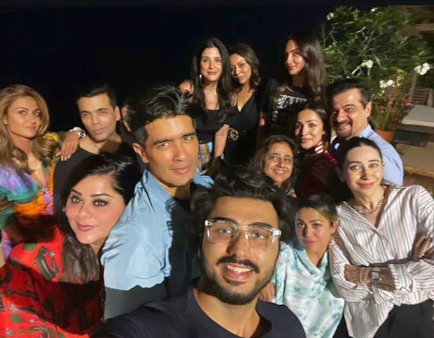 amrita arora’s house party graced by karan johar, karisma kapoor, arjun kapoor, malaika arora and more