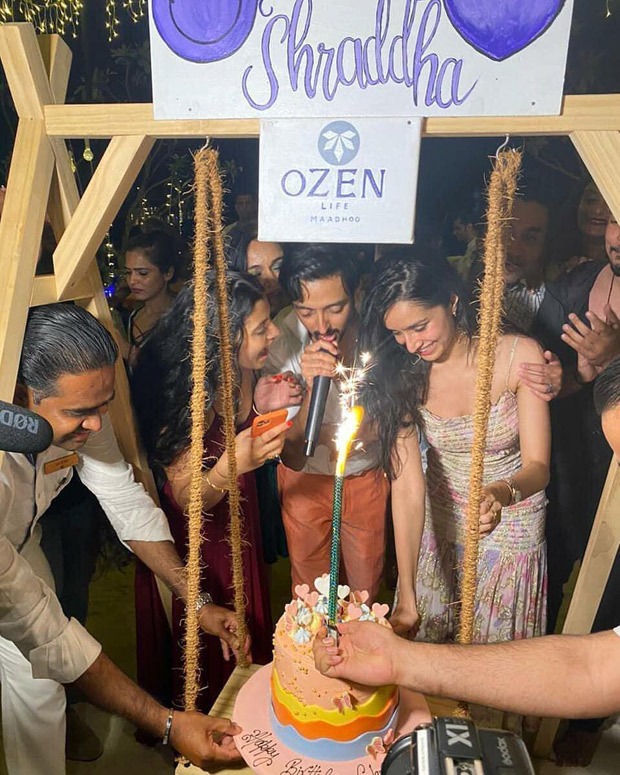 Rohan Shrestha hugs Shraddha Kapoor as she rings in her birthday in Maldives, watch video