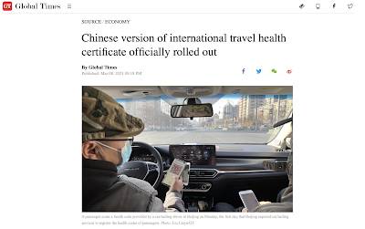 China,Global Health Passport Privacy