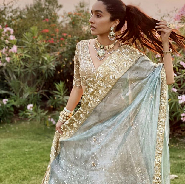 shraddha kapoor steals the show with her embellished lehenga at cousin priyank sharma’s wedding