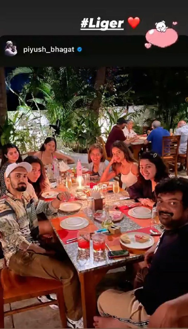 Ananya Panday wraps Goa schedule of Liger, enjoys dinner with team