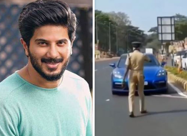 Dulquer Salmaan stopped by cops for driving his Porsche on the wrong side of the road; fan who recorded video reveals what happened