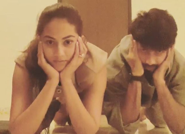 Shahid Kapoor and Mira Kapoor take the Centre of Gravity challenge and here’s how it went