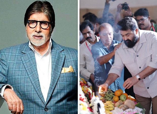 Amitabh Bachchan has a special message for Mohanlal whose debut directorial Barroz goes on floors today