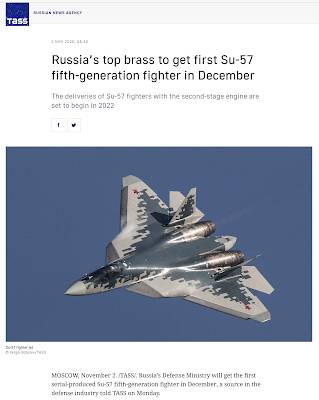 Sukhoi Su-57 Enters Service