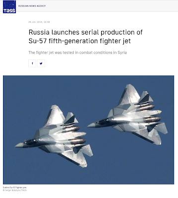 Sukhoi Su-57 Enters Service