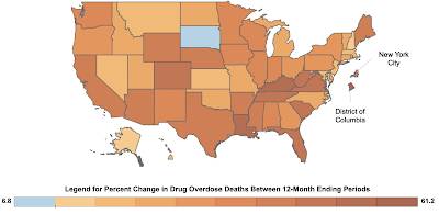 Drug Overdose Deaths America