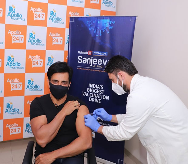 sonu sood launches a covid vaccination drive all across india called sanjeevani: a shot of life