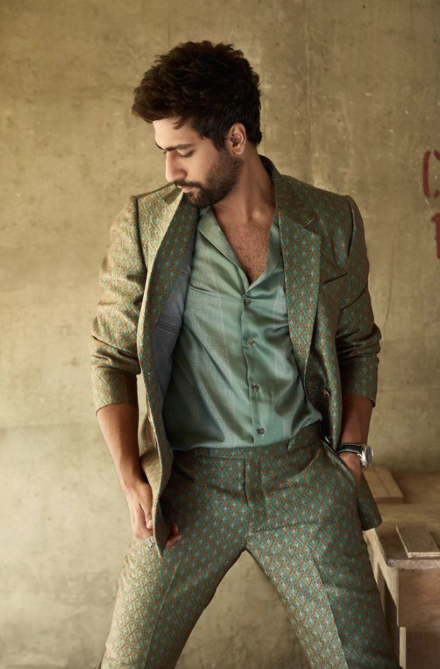 Vicky Kaushal steals the show in all green blazer set on the cover of Peacock magazine