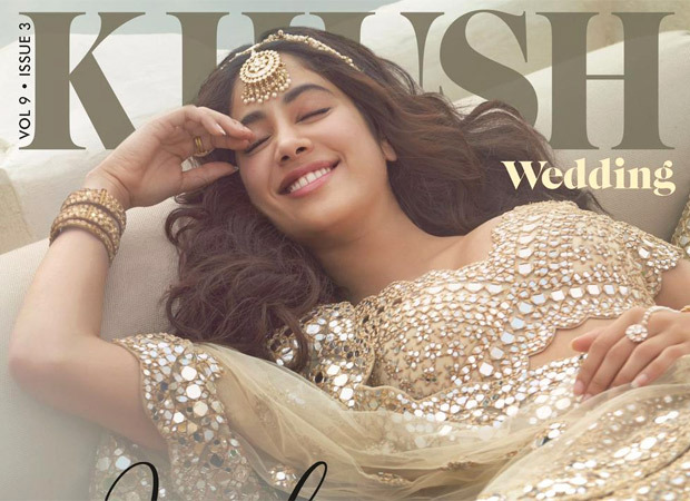 Janhvi Kapoor shares pictures of herself shot for a wedding magazine cover; explains posting pictures amidst national crisis