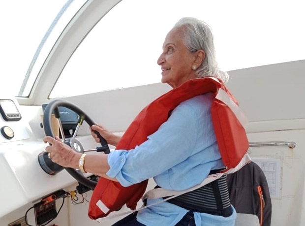 best friends waheeda rehman, asha parekh and helen chill on a boat in throwback pictures from their andaman trip