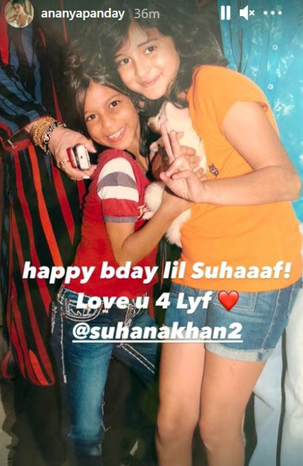 On Suhana Khan’s birthday, Shanaya Kapoor shares a video of them dancing to ‘Yeh Mera Dil’ from Don along with Ananya Panday