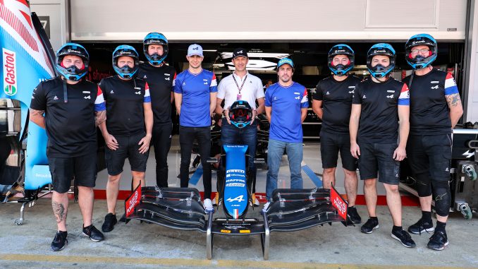 Shamir and Alpine F1 Team form F1 partnership