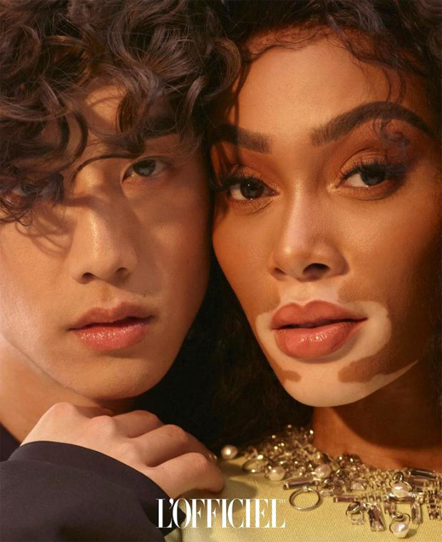 got7’s mark tuan and model winnie harlow exude panache on alluring june 2021 cover of l’officiel philippines