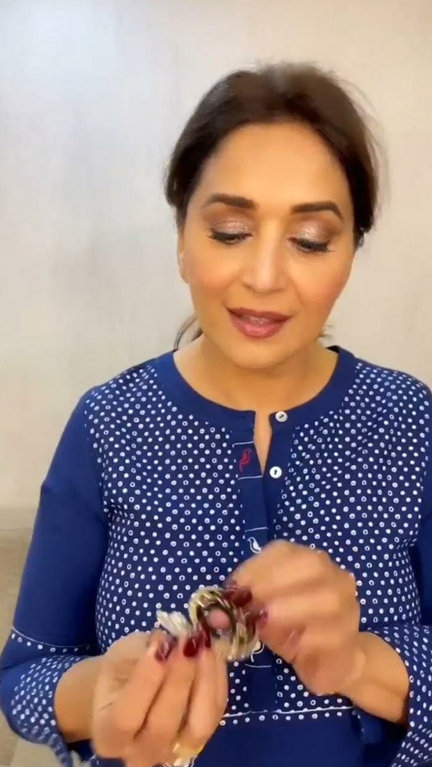 madhuri dixit takes on the ‘down’ x ‘dilliwaali girlfriend’ challenge and she look stunning as ever