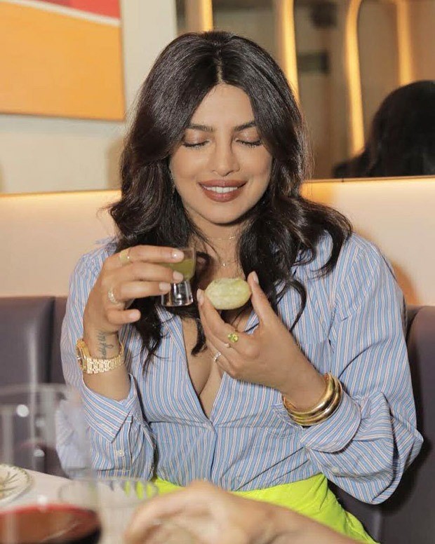 Priyanka Chopra relishes paani puri and dosa at her New York restaurant