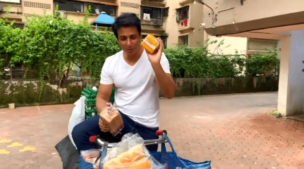 Sonu Sood sells bread and eggs as he introduces 'Sonu Ki Supermarket'