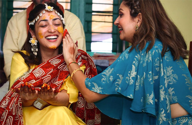 Inside Yami Gautam's simple and intimate Haldi Ceremony