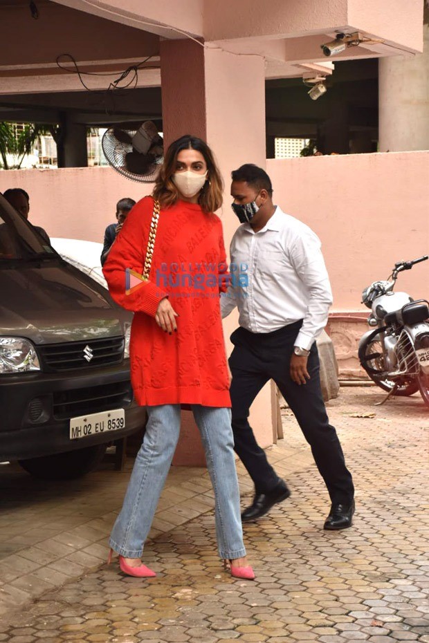 deepika padukone exudes bright colourpop energy in rs. 57,000 balenciaga knitwear