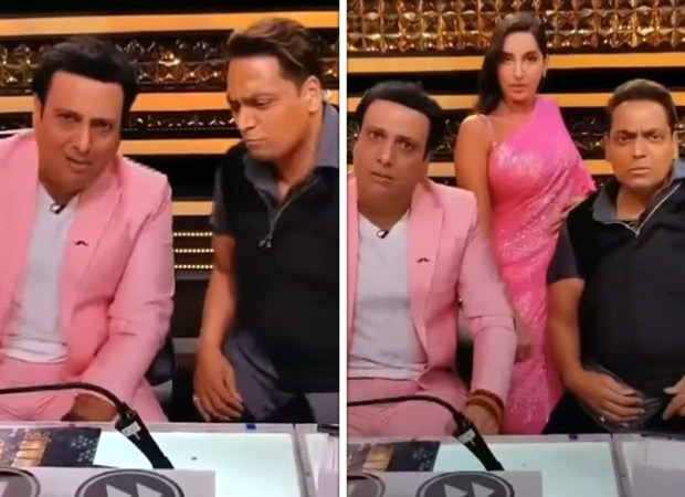 Govinda and Ganesh Acharya groove to ‘Khula Hai Mera Pinjra’ with Nora Fatehi on the sets of Dance Deewane 3