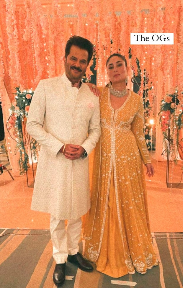 kareena kapoor khan radiates in gorgeous ridhi mehra georgette anarkali worth rs. 1.48 lakh; shoots an ad with anil kapoor