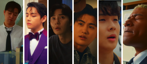 Peakboy releases impressive 'Gyopo Hair' music video featuring cameos from BTS’ V, Park Seo Joon, Park Hyung Sik, Choi Woo Shik and Han Hyun Min 